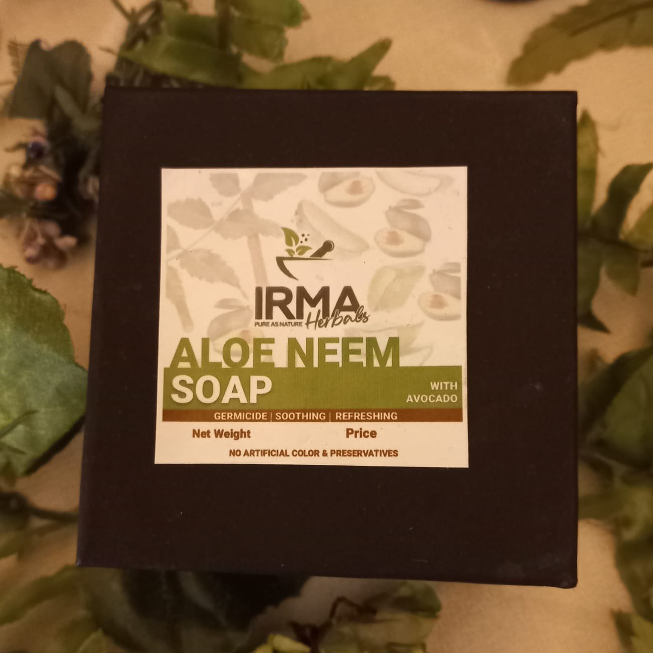 alloe.jpeg Aloe Neem Soap with Avocados - Image 1